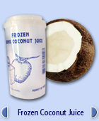 Frozen Coconut Juice